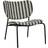 House Doctor HDLonga, Sort/R�hvid Loungestol