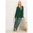 LTS Tall Cotton Check Pyjama Bottoms - Dark Green