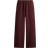 H&M Wide Leg Joggers - Burgundy