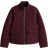 H&M Oversized Quilted Jacket - Burgundy