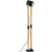 Eglo Hornwood 140 cm Træ/Sort Gulvlampe