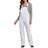 Dickies Women's Relaxed Fit Bib Overalls White