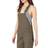 Dickies Women's Relaxed Fit Bib Overalls Rinsed Moss Green