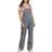 Dickies Women's Relaxed Fit Bib Overalls Rinsed Hickory Stripe