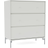 Montana Furniture Carry With Chrome Legs Nordic Chest of Drawer 69.6x82.2cm