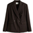 H&M Double Breasted Blazer - Dark Brown