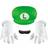 Disguise Kid's Luigi Costume Accessory Kit