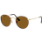 Ray-Ban Round Metal RB3447 927533 - Matte Havana On Matte Arista Gold