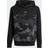 adidas Seasonal Essentials Camo Fleece Hoodie För Barn - Black/White