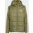 adidas Performance 3-Stripes Padded Jacket - Khaki Green