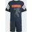 adidas Disney Mickey Mouse T-Shirtset Aurora - Ink/Off White/Impact Orange
