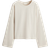 H&M Long Sleeved Cotton Top - Light Dusty Beige