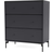 Montana Furniture Carry with Legs Anthracite/Black Chest of Drawer 69.6x82.2cm