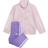 adidas Kid's Essentials Climcool Track Suit - Clear Pink/White