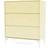 Montana Furniture Carry with Leg Chamomile/White Chest of Drawer 69.6x82.2cm
