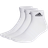adidas Thin and Light Ankle Socks 3-pack - White/Black