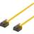 Deltaco Flat U/UTP Cat6a RJ45 - RJ45 0.5m