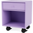 Montana Furniture Dream Castors Iris/Black Bedside Table 30x35.4cm
