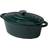 Orrefors Jernverk Cast Iron Oval Dark Green med lock 3.5 L