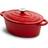 Orrefors Jernverk Cast Iron Oval Red med lock 3.5 L