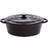 Orrefors Jernverk Cast Iron Oval Black med lock 3.5 L
