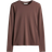H&M Long Sleeved Microfiber Top - Dark Taupe