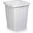 Durable Durabin Square Recycling Waste Bin White 23.78gal