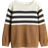 H&M Pojke Bomullströja - Ljusbrun/Randig