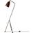 GUBI Gräshoppa Walnut Floor Lamp 125.3cm