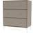 Montana Furniture Carry With Legs Fennel/White Chest of Drawer 69.6x82.2cm
