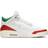 Nike Air Jordan 3 Retro El Vuelo M - Summit White/Pine Green/Dragon Red/Metallic Gold