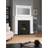 Marlow Home Co Harrogate White 119cm H X 140cm W X 19cm D
