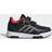 adidas Kid's Tensaur Hook & Loop - Core Black/Iron Metallic/Lucid Red