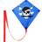 Wolkenstürmer Kite Racer Bleu 90 cm