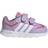 adidas Performance Sko Hook and Loop Spædbarn - Lilla/Hvid/Rød