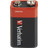 Verbatim 9V Alkaline Battery Compatible Black