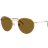 Ray-Ban ROUND REVERSE Solglasögon - Arista Guld/Brown