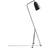 GUBI Gräshoppa Anthracite Grey Semi Matt Floor Lamp 125cm