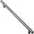Grey Wardrobe Handle 96mm Modern Drawer Pull