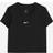 Nike Older Kid's Sportswear Cropped T-shirt - Black (HF7010-010)