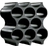 Koziol Set Up Wine Rack Vinställ 36.4x35.3cm