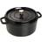 Staub La Cocotte Round Cast Iron Black with lid 5.25 L 26 cm