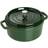 Staub La Cocotte Rund Gryde Støbejern 5 2 L med låg 26cm