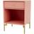 Montana Furniture Dream With Leg Rhubarb/Brass Bedside Table 30x35.4cm