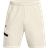 Under Armour Unstoppable Fleece Men's 7 Shorts - Summit White/Black