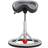 Backapp 2.0 Smart Vegan Leather Red Ball/Black/Silver Gray Saddle Chair 81cm