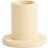 Hay Tube Candleholder Concrete Small H5.5 x D5.5 x W5.5 cm - Lime Yellow Värmeljuslykta