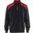 Blåkläder Half Zip 2-Tone Sweatshirt Black/Red