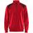 Blåkläder Half Zip 2-Tone Sweatshirt Red/Black