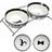 Trixie Bowl Set Ceramic/Metal